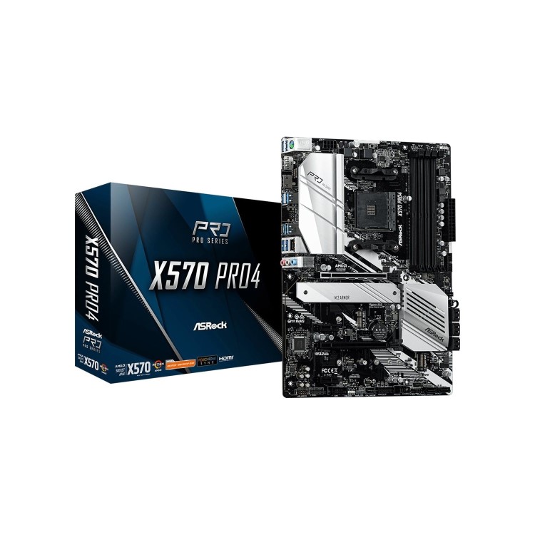 ASROCK AMD X570 PRO4 X570 ATX Motherboard