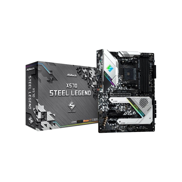 ASROCK AMD X570 STEEL LEGEND X570 ATX Motherboard
