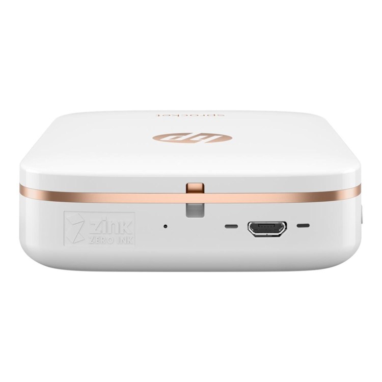 HP Sprocket Compact Colour Photo Printer - White