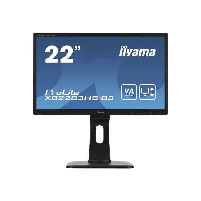 Refurbished iiyama ProLite XB2283HS-B3 21.5" Full HD Monitor