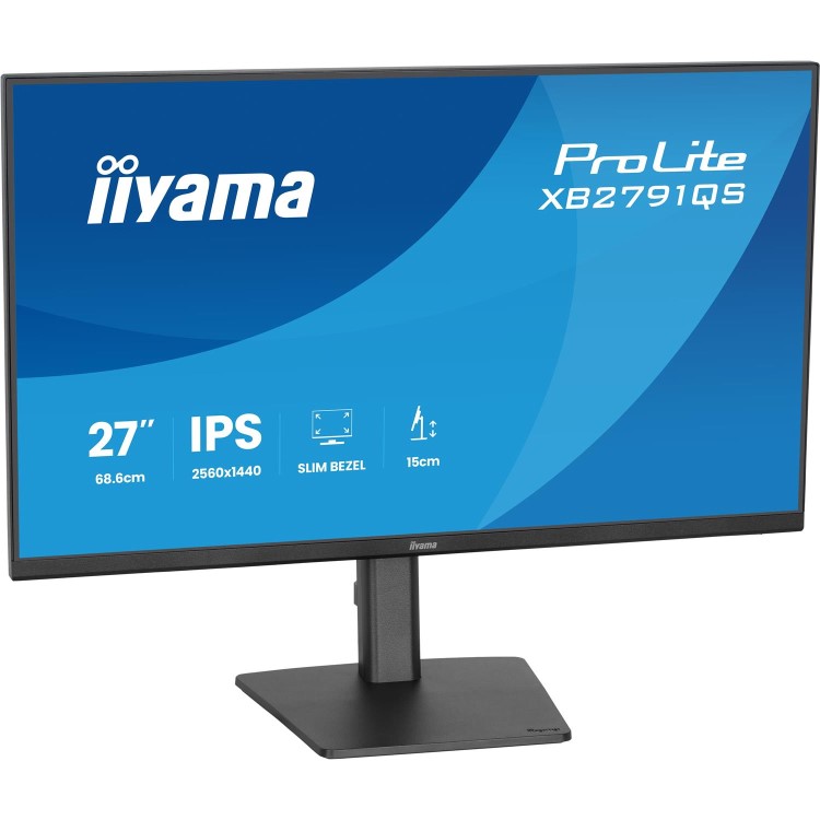 iiyama ProLite XB2791QS 27" IPS QHD Heigh Adjustable Monitor