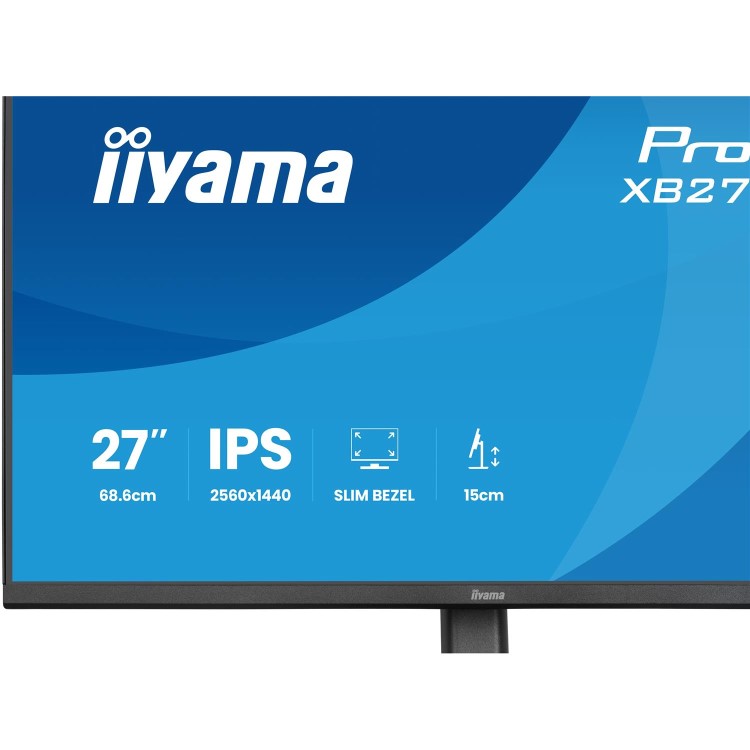 iiyama ProLite XB2791QS 27" IPS QHD Heigh Adjustable Monitor