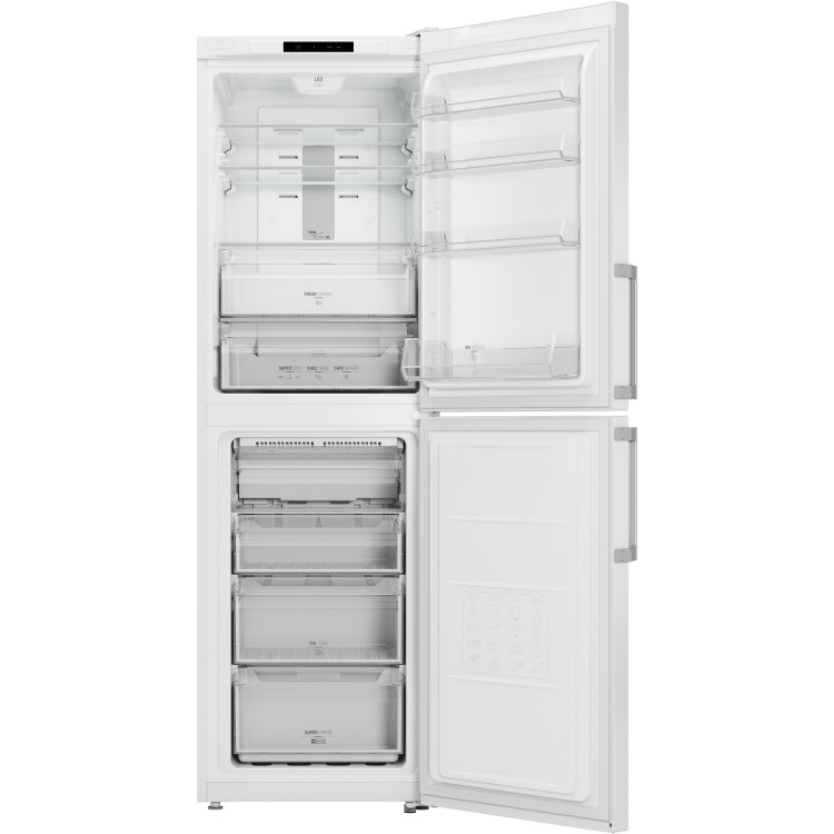 Hotpoint XECO85T2IWH Eco 189x60cm 327L Frost Free Freestanding Fridge Freezer Polar White
