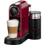 Krups XN761540 Citiz Milk Pod Coffee Machine - Red & Black