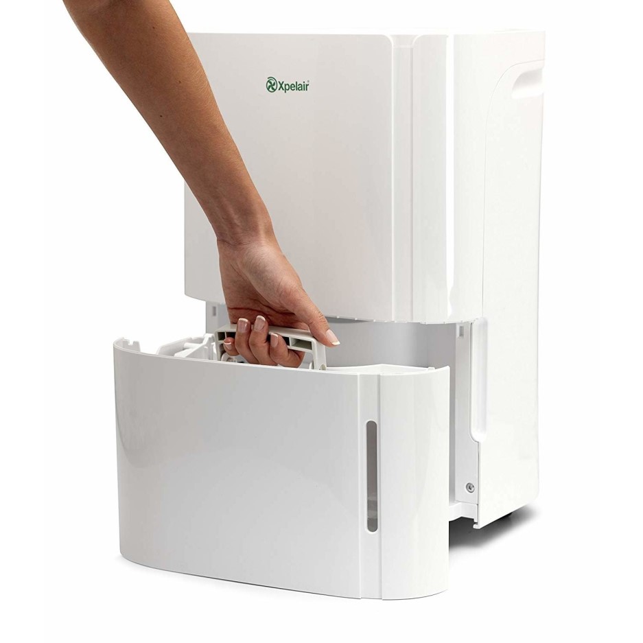 Xpelair Slim 16L dehumidifier with electronic humidistat and timer