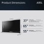 Refurbished Sony BRAVIA XR A95L 65 inch Smart 4K Ultra HD Google OLED TV