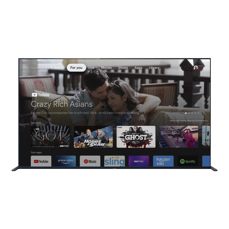 Refurbished Sony BRAVIA Master Series A90J 65" 4K Ultra HD with HDR10 Youview OLED Smart TV