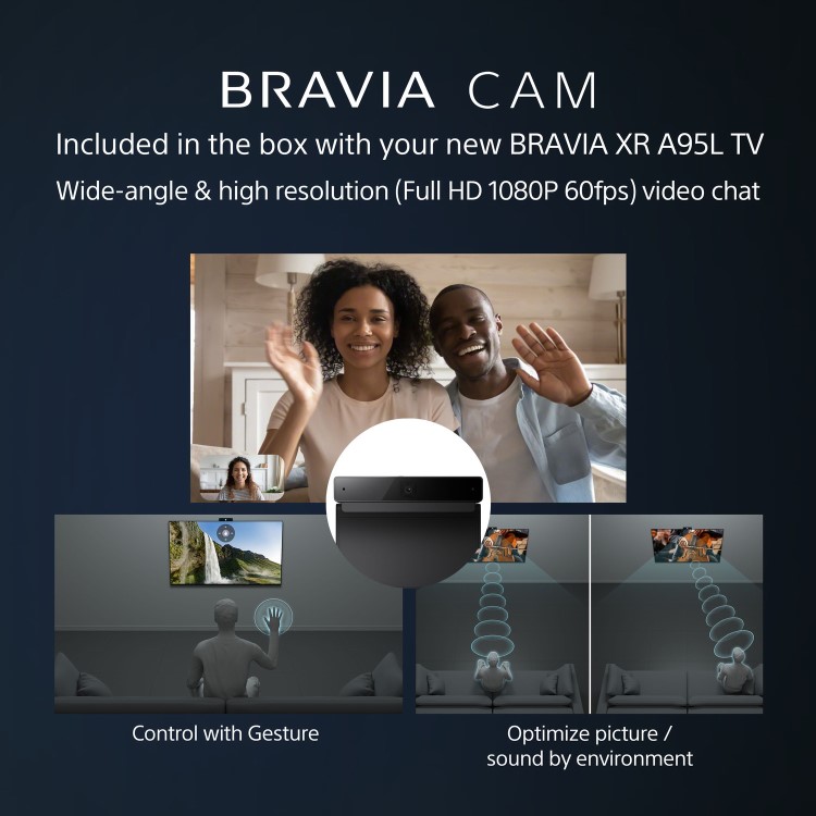 Refurbished Sony BRAVIA XR A95L 65 inch Smart 4K Ultra HD Google OLED TV