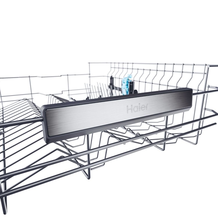 Haier I-PRO Shine Series 2 Integrated Dishwasher - Smart Wi-Fi, A-Rated, Black control panel
