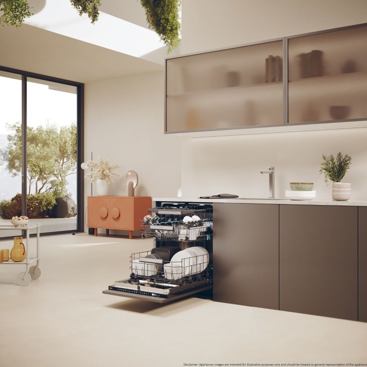Haier I-PRO Shine Series 2 Integrated Dishwasher - Smart Wi-Fi, A-Rated, Black control panel
