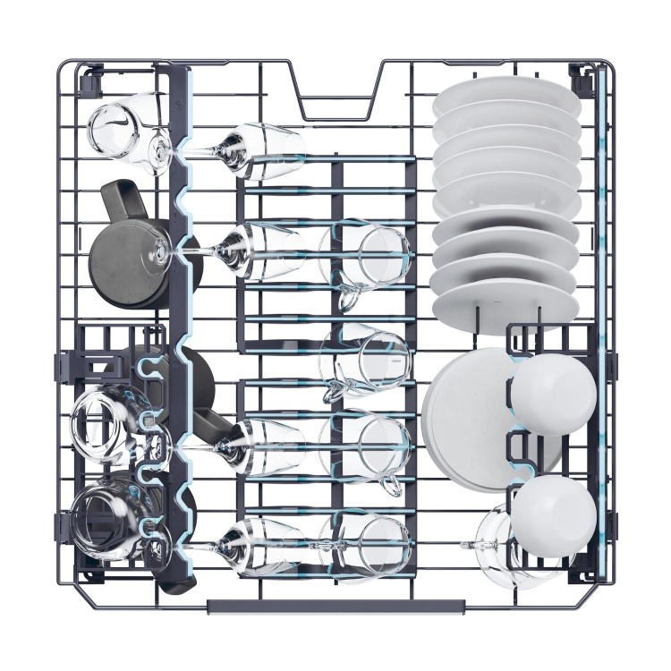 Haier I-PRO Shine Series 2 Integrated Dishwasher - Smart Wi-Fi, A-Rated, Black control panel