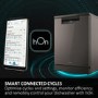 Haier Washlens Series 6 Integrated Dishwasher - Smart Wi-Fi, B-Rated, Black control panel