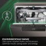 Haier Washlens Series 6 Integrated Dishwasher - Smart Wi-Fi, B-Rated, Black control panel