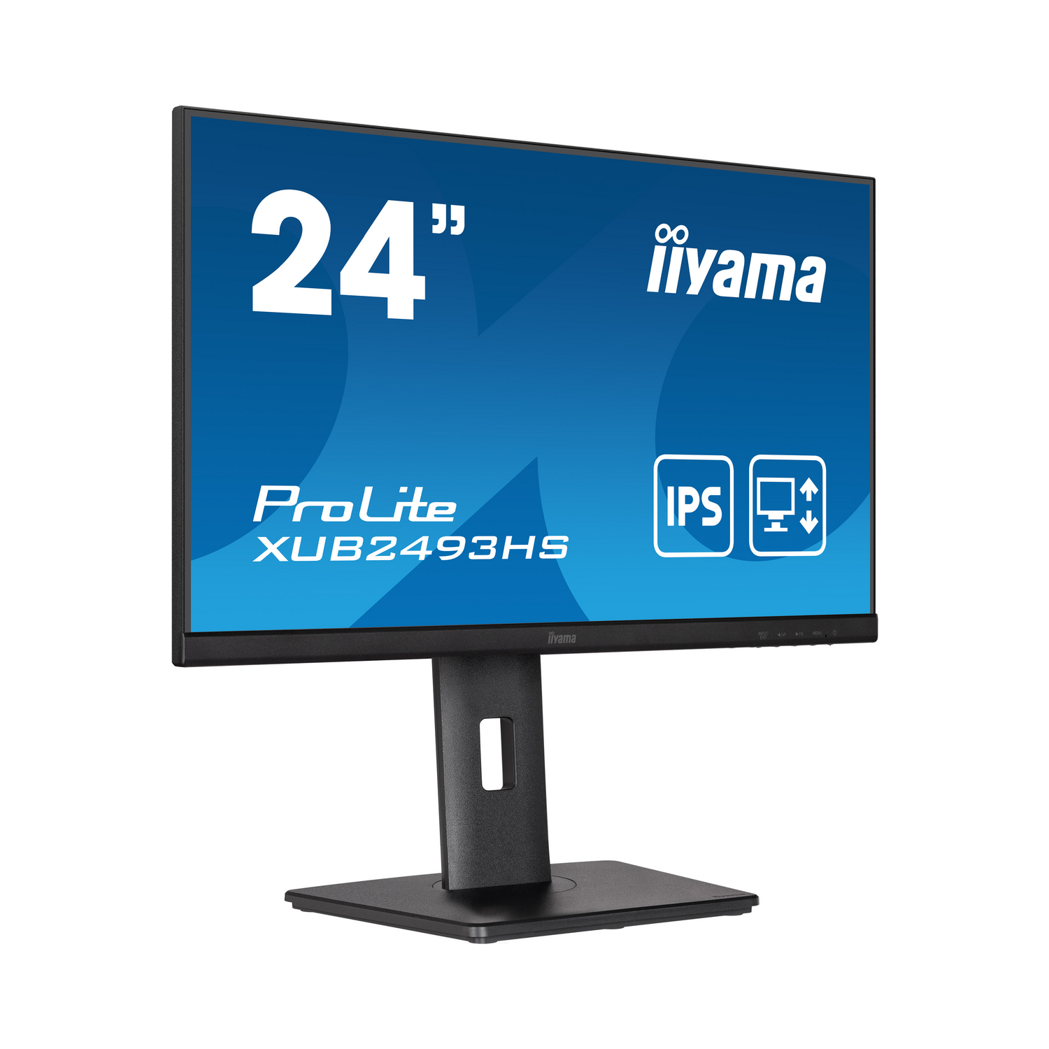iiyama ProLite XUB2493HS-B6 computer monitor 60,5 cm (23.8) 1920 x 1080 Pixels Full HD LED Zwart 23.8 1920 × 1080pixels IPS 16:9 100Hz (XUB2493HS- B6 iiyama ProLite XUB2493HS-B6 computer monitor 60,5 cm (23.8) 1920 x 1080 Pixels Full HD LED Zwart 23.8 1920 × 1080pixels IPS 16:9 100Hz (XUB2493HS- B6