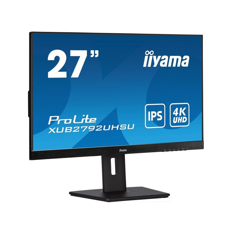 Refurbished iiyama ProLite XUB2792UHSU 27" IPS 4K UHD Height-Adjustable USB-C Monitor