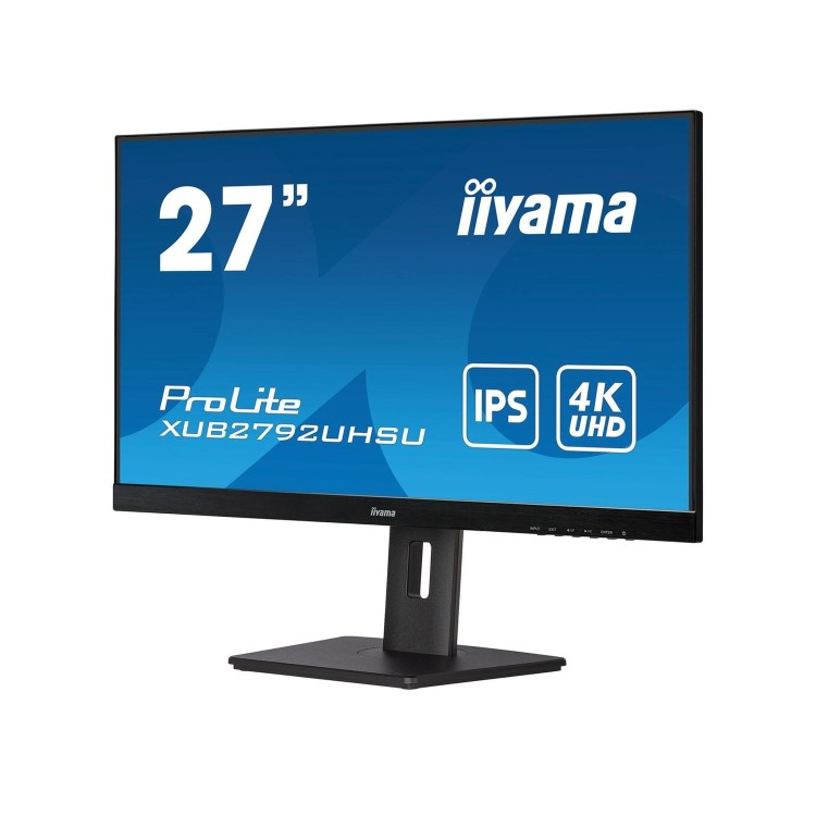 Refurbished iiyama ProLite XUB2792UHSU 27" IPS 4K UHD Height-Adjustable USB-C Monitor