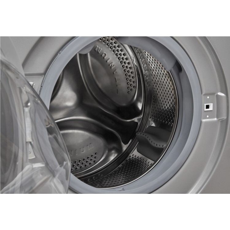 Indesit XWDE751480XS Innex 7kg Wash 5kg Dry 1400rpm Freestanding Washer Dryer - Silver