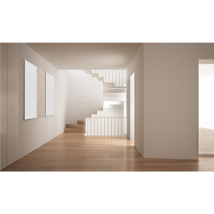 GRADE A1 - Far Infrared Heater White Panel Aluminium 800W - 595 x 1195mm