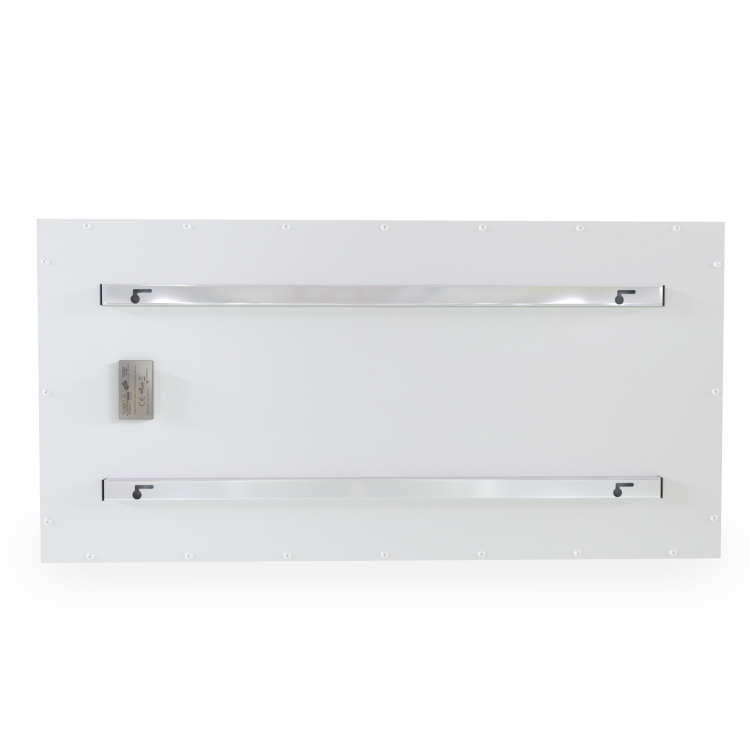 GRADE A1 - Far Infrared Heater White Panel Aluminium 800W - 595 x 1195mm