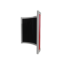 GRADE A1 - Far Infrared Heater Black Curved Panel Aluminium 400W - 550 x 500mm