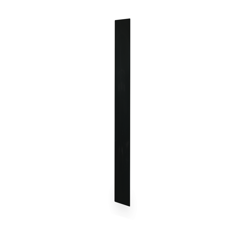 Far Infrared Heater Slim Black Glass Panel 600W - 300 x 1800mm