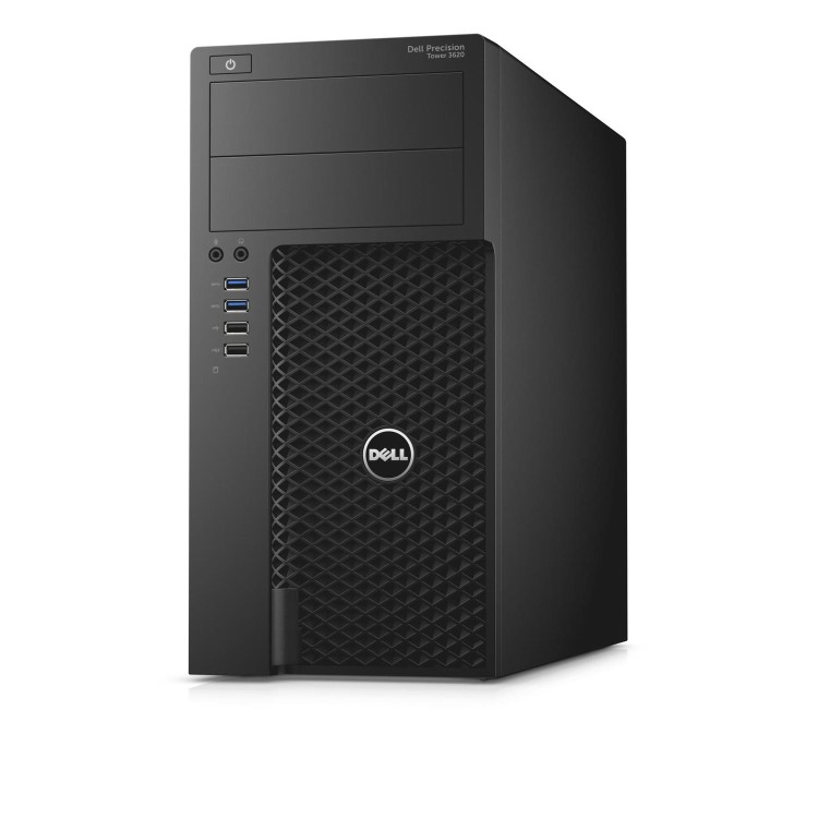 Dell Precision T3620 Intel Xeon E3-1240 16GB 256GB SSD Quadro P2000 DVD-RW Windows 10 Professional Workstation Desktop