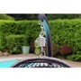 Outdoor Foldable Hanging Egg Chair in Grey Rattan - Holly