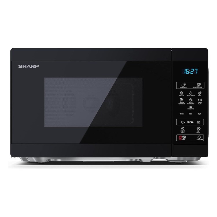 Sharp 20L 800W Solo Microwave - Black