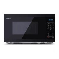 Sharp 20L 800W Solo Microwave - Black Sharp 20L 800W Solo Microwave - Black