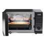 Refurbished Sharp YCGC52FUB 25L 900W Digital Flatbed Combination Microwave Oven Black