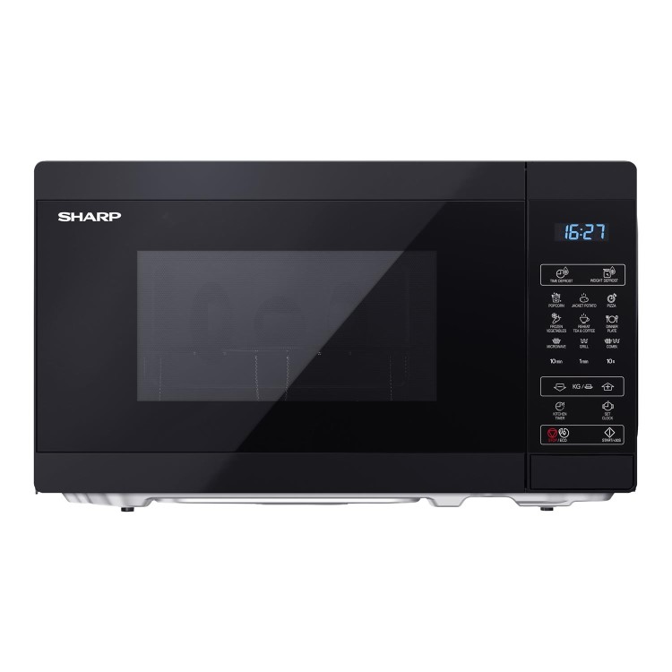 Sharp 20L Freestanding Digital Microwave & Grill - Black