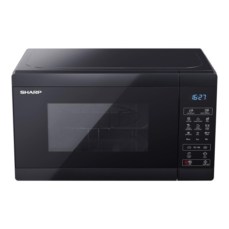 Sharp 20L Freestanding Digital Microwave & Grill - Black