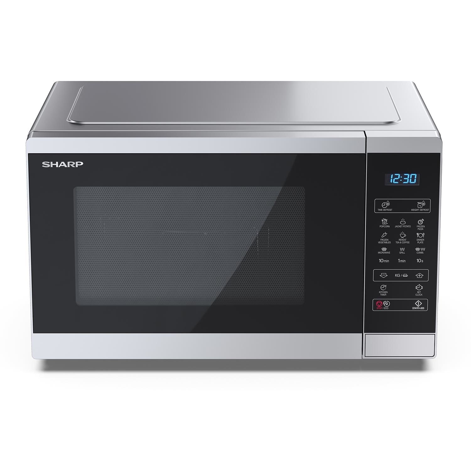 Sharp 25L Freestanding Digital Microwave & Grill - Silver - Page 1 ...