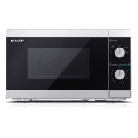 Sharp 20L 800W Solo Microwave Oven - Silver