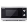 Sharp 20L 800W Solo Microwave Oven - Silver