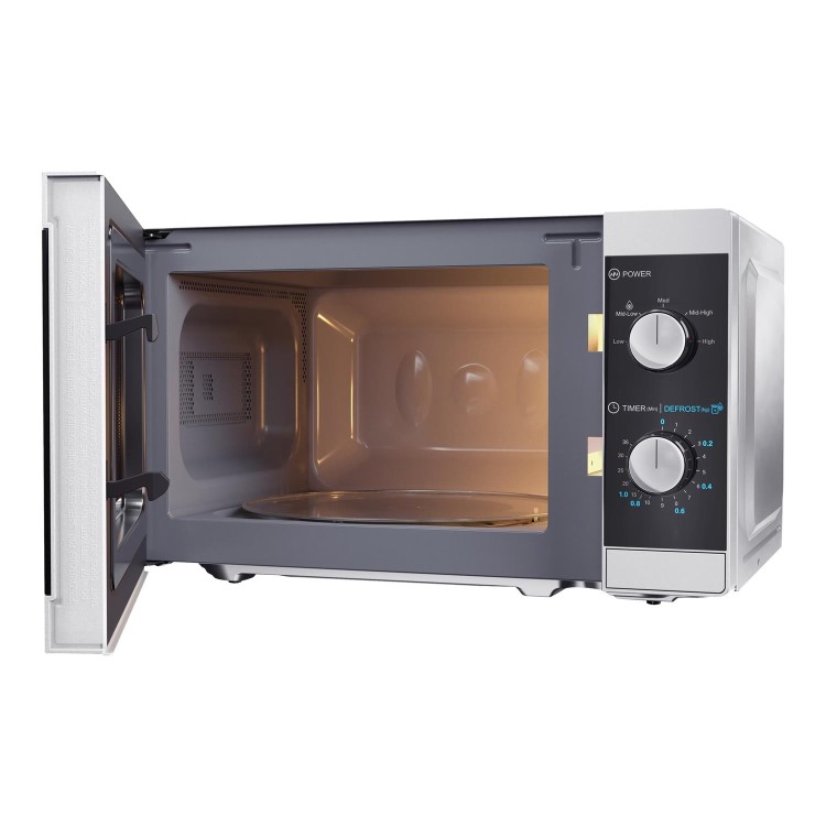 Sharp 20L 800W Solo Microwave Oven - Silver