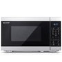 Sharp 20L 800W Digital Solo Microwave - Silver