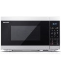 YCMS02US Sharp 20L Freestanding Digital Solo Microwave - Silver
