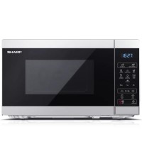 Sharp 20L Freestanding Digital Solo Microwave - Silver Sharp 20L Freestanding Digital Solo Microwave - Silver