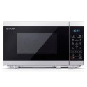 YCMS02US Sharp 20L Freestanding Digital Solo Microwave - Silver