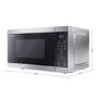 Sharp 20L Freestanding Digital Solo Microwave - Silver