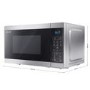 Sharp 20L 800W Digital Solo Microwave - Silver