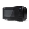 Sharp 25L 900W Digital Solo Microwave - Black