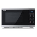 YCMS252AUS Sharp 25L Freestanding Digital Solo Microwave - Silver