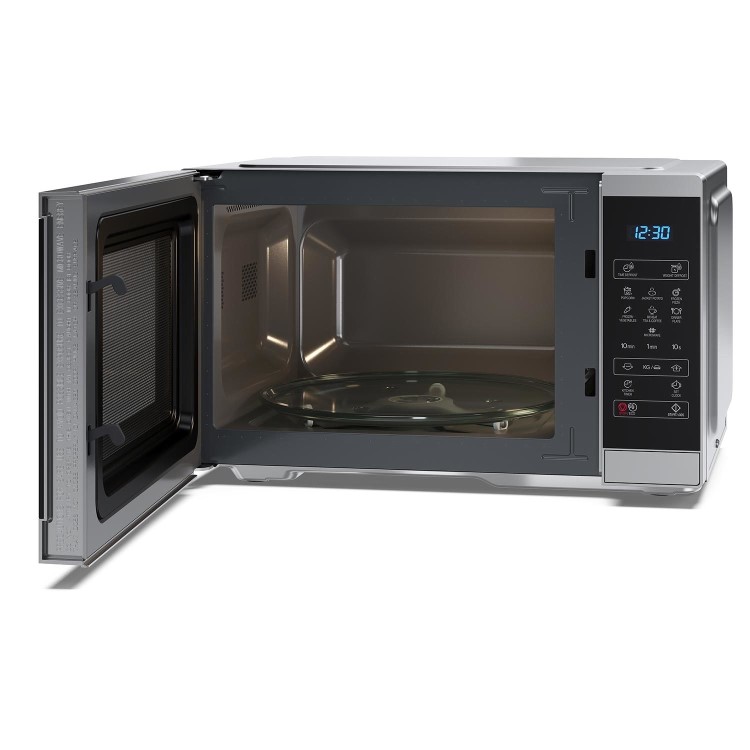 Sharp 25L Freestanding Digital Solo Microwave - Silver