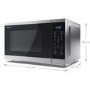 Sharp 25L Freestanding Digital Solo Microwave - Silver