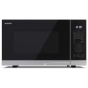 A2/YCPG254AUS Refurbished Sharp YCPG254AUS 25L 900W Digital Microwave with Grill Silver