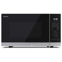 Sharp 25L Freestanding Digital Microwave Oven & Grill - Silver Sharp 25L Freestanding Digital Microwave Oven & Grill - Silver