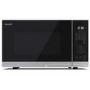 Refurbished Sharp YCPG254AUS 25L 900W Digital Microwave with Grill Silver
