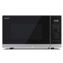 Sharp 28L 900W Digital Microwave with Grill - Silver